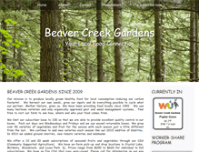 Tablet Screenshot of beavercreekgardens.org